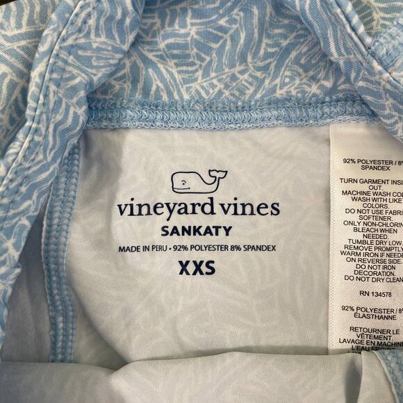 2/$30 Vineyard Vines Printed Sankaty Shortie Skort XXS Blue Hawaiian #5560 - Picture 9 of 13